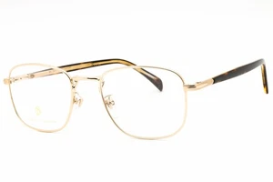 DAVID BECKHAM DB 1138 06J Eyeglasses Gold Havana Frame 52mm - Picture 1 of 4