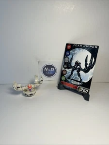 Bakugan - Pearl Darkus Fear Ripper - Battle Brawlers 390G con tarjeta RARO - Imagen 1 de 12