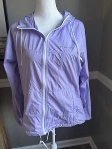 Columbia Center Ridge Lightweight Windbreaker Kapuzenjacke Damen lila XS - Bild 1 von 6