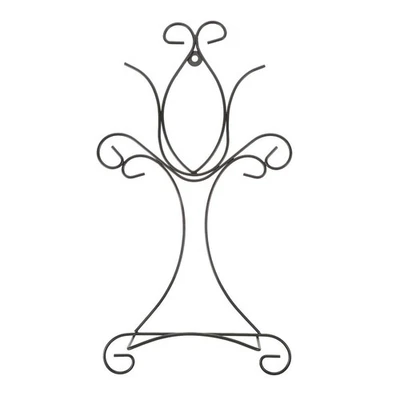  Iron Plate Support Rack Holder Display Stand Serving Wall Mounted - Image 1 of 4