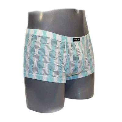 SPECIALUNDERWEAR Mens Boxer bulge pouch Boxer Streifen (M)