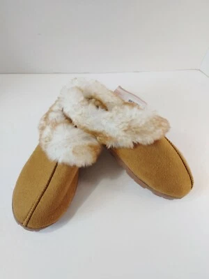 Jessica Simpson Bronceado Interior Exterior Espuma con Memoria Zapatos Zapatillas Talla S/M Foto 1 de 4