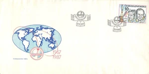 1. Czech R. FDC Intercosmos 1987 - Picture 1 of 2