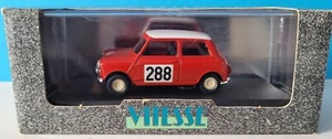VITESSE MORRIS Mini Cooper #288 Aaltonen Rallye MONTE-CARLO 1963 1/43 boîte - Foto 1 di 16