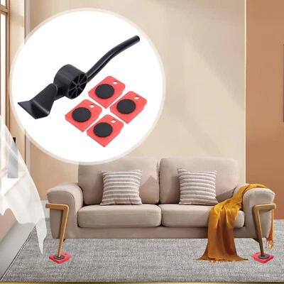 Furniture Lifter Heavy Furniture Moving Tool Set with 4 Flexible Mover Sliders - Image 1 of 4
