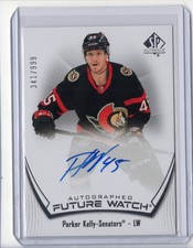 2021-22 PARKER KELLY UD SP AUTHENTIC FUTURE WATCH ROOKIE AUTO RC /999