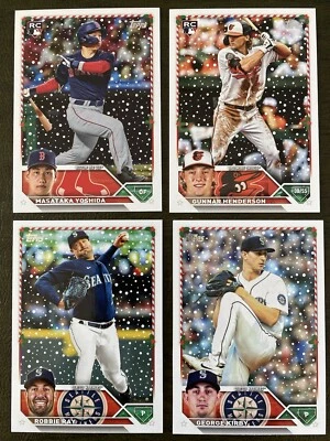 ( U SELECT CARDS ) 2023 Topps Holiday Baseball Singles** - Image 1 of 3