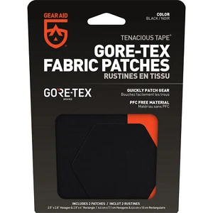 Gear Aid Tenacious Tape GORE-TEX Fabric Patches 2-Pack - Black - Picture 1 of 3