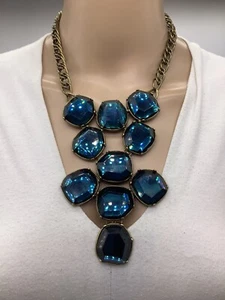 Collar Chico’s Azul Real y Oro - Imagen 1 de 3