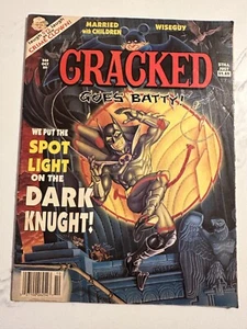 Cracked Magazine #248 Oct 1989 Goes Batty We Put the Spot Light on Dark Knught - Picture 1 of 2