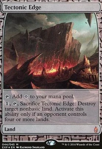 Frontière Tectonique FOIL - Tectonic Edge - Zendikar Expeditions - Magic Mtg - Picture 1 of 1