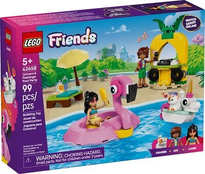 LEGO® Friends 42658 - Poolparty mit Einhorn und Flamingo + NEU & OVP + - Bild 1 von 3