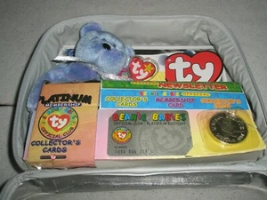 1999 Ty Beanie Babies Platinum CLUB MEMBERSHIP BAG - Picture 1 of 12