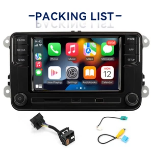 für VW Autoradio RCD440 PRO 187B RCD360 Pro 2 Android Auto Carplay MirrorLink BT - Bild 1 von 16