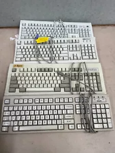 Lot of 4 Vintage Keyboards Turbo-Plus HP Ipex Olivetti Untested As Is - Picture 1 of 16
