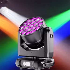 19x40W RGBW Bee Eye LED Moving Head Stage Lights DMX512 Night Club Lighting - Picture 1 of 5