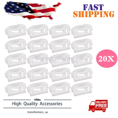 20x Clips de moldura de parabrisas y ventana trasera 75-90 para Chevy Caprice 20169887 Foto 1 de 4