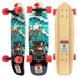 Sector 9 Bambino Shorebreak Kicktail Cruiser Longboard Complete - Picture 1 of 6