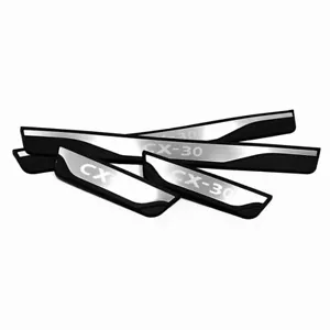 For Mazda CX-30 Accessories Car Door Sill Cover Scuff Plate Protector 2013-2023 - Picture 1 of 8