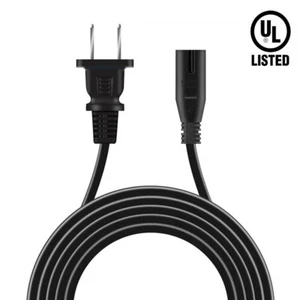 6ft UL Listed Power Cord Cable Lead for Microsoft XBOX ONE X 1TB Black Console - Picture 1 of 3