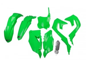UFO Plastic Kit Adjusts Kawasaki KX 250F 21-24 450F 19-23 Neon Green - Imagen 1 de 1
