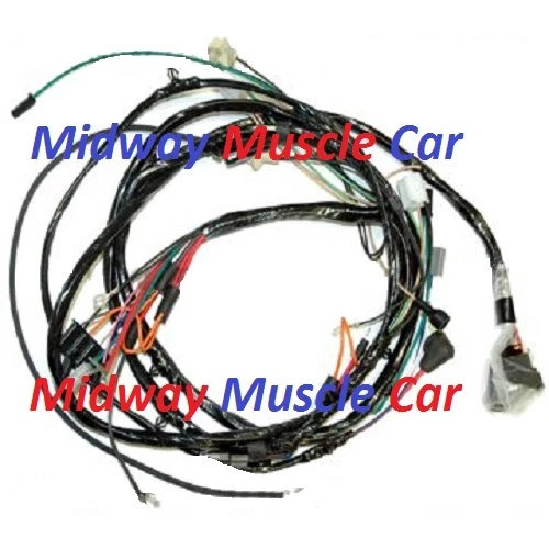front end forward head light lamp wiring harness  70 71 Chevy Camaro V8 - Image 1 of 1