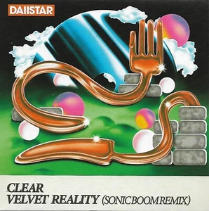 DAIISTAR Clear 7" single Nuovo Perfetto Limited Neon Pink Vinyl Edition - Foto 1 di 2
