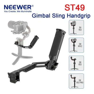 NEEWER ST49 Sling Handle Grip Stand for DJI Ronin RS4 Pro RS3 Mini RS 3 Pro RS2  - Image 1 of 4