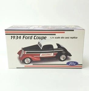 Heatcraft 1934 Ford Coupe 1:24 Scale Die Cast Replica Crown Premiums - Picture 1 of 5