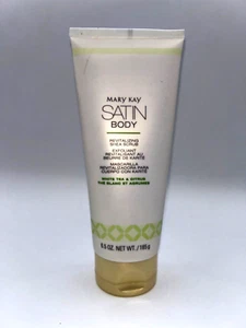 NEW Mary Kay Satin Body Revitalizing SHEA SCRUB White Tea & Citrus, 6.5 oz. - Picture 1 of 2