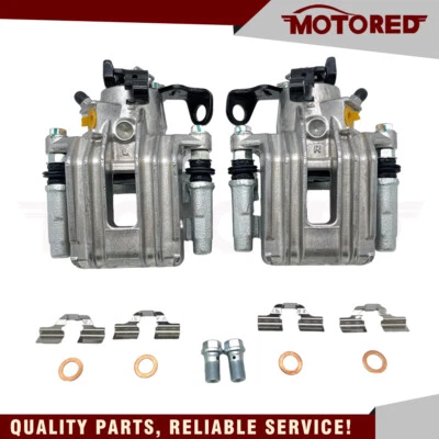 For 2000-09 Volkswagen Jetta Audi TT Rear Left&Right Brake Calipers with Bracket — 第 1/4 张图片
