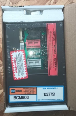 NAPA BCM603 Body Control Module Remanufactured 1227751 - Image 1 of 2