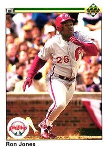 1990 - Upper Deck -- RON JONES -- Card # 94 --- Philadelphia Phillies - Picture 1 of 2