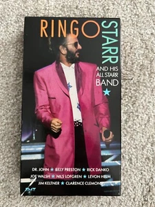 RINGO STARR AND HIS ALL STAR BAND VHS - Picture 1 of 1