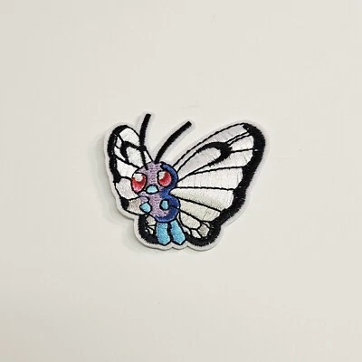 Pokemon Betterfree Character Embroidered Iron/Sew On Patch Flying Type Pokemon - Image 1 of 4