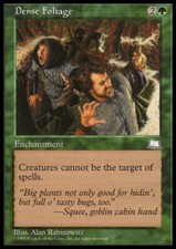 Dense Foliage X (4) Weatherlight MTG Excellent/Near Mint Beauty (RG) 4RCards