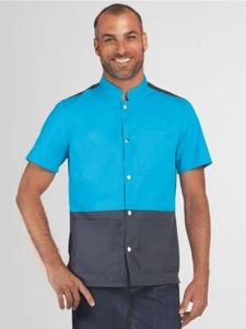 BLOUSE VESTE DENTISTE MEDECIN INFIRMIER MONTRE SECRETAIRE TUNIQUE SABOT CHAUSSUR - Imagen 1 de 4
