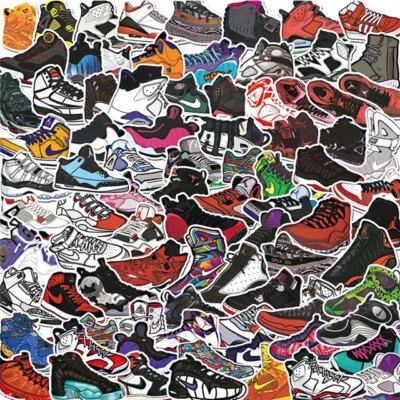 Shoes Sticker Packs Water Resistant Decasl Nike adidas Vans Jordans Air Shoe