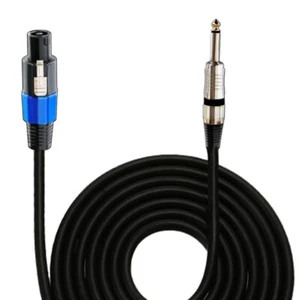 New Pyle Professional 30 Foot Speaker Cable 1/4" to Speakon Plug PPSJ30 - Picture 1 of 2