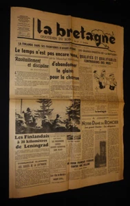 La Bretagne (n°145, samedi 6 septembre 1941) - Imagen 1 de 1