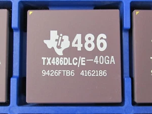TX486DLC/E40GA Texas Instruments CPU 486 TX486DLC/E040C-GA DE COLECCIÓN NOS - Imagen 1 de 3