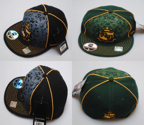 Hombre City Hunter New York Ny Escudo Corona Gorra Visera Plana Bordado Ajustada - Imagen 1 de 1