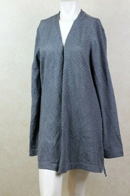 Karen Scott Nuevo Mujeres Plumero Cárdigan Suéter Gris Jaspeado Talla XL NUEVO CON ETIQUETAS R13E1 Foto 1 de 4