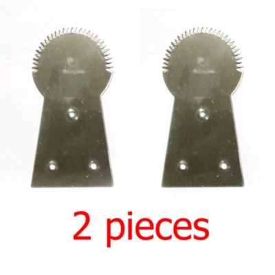 2 Stück Kokos Reibe Schaber Klinge Gadgets Zerkleinerer Hand Au Thai Küchenwerkzeug K - Bild 1 von 4