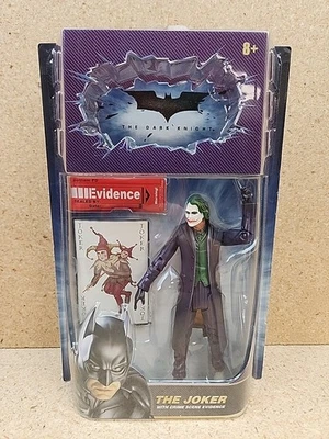 Figura Mattel The Dark Knight “The Joker” Movie Masters 2008 con CSE nueva sin usar, en caja  Foto 1 de 4