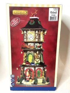 Lemax - 45735 - Torre Reloj Navidad En Caja Probado Y Funcionando! - Imagen 1 de 8