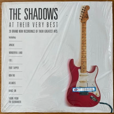 THE SHADOWS - AT THEIR VERY BEST Greatest Hits 1989 UK LP EX/EX - Image 1 of 4