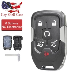 For Chevrolet Suburban GMC Yukon 2015-2020 Remote Key Fob Case Shell HYQ1AA - Picture 1 of 7