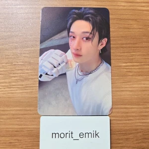 BANGCHAN Stray Kids KARMA HOORAY ver. Double sided Photo card PC 4TH ALBUM - Picture 1 of 24