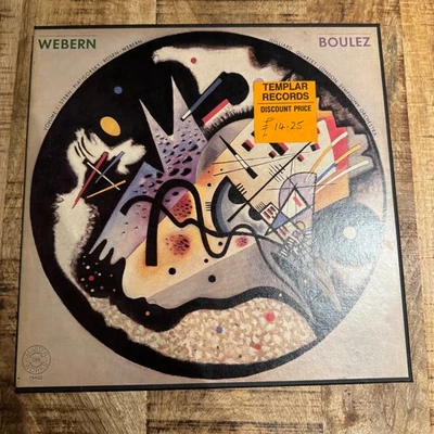 Webern Opus 1-31 Boulez Julliard Quartet - 4 LP Box Set 1978 Modern - Image 1 of 4